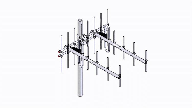 Die neue Doppel Yagi Antenne 7042385-CM2 von PROCOM.