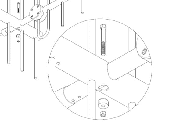 Montage Doppel Yagi Antenne